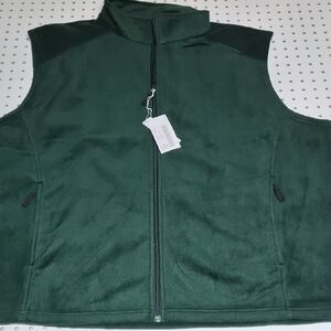 NWT Core365 Men's Journey Fleece Vest Forest Green 4XL